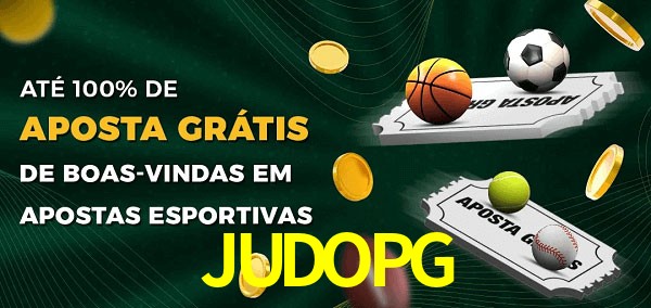 JUDOPGbet Ate 100% de Aposta Gratis